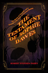 Book cover to the novel The Testament of Sophie Dawes
